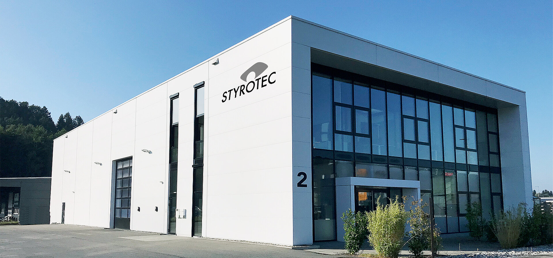 Firmengebäude der STYROTEC in Baienfurt